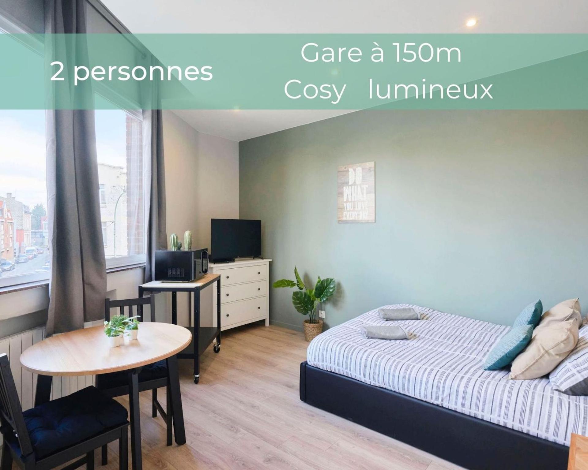Locationstourcoing - Le Croise Apartment Bagian luar foto